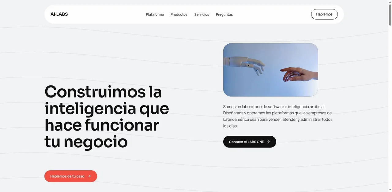 Portada de AI LABS, plataforma omnicanal con CRM y ERP